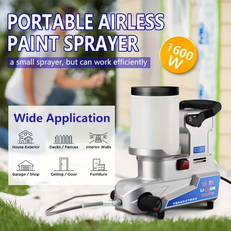 1200W Airless Spray Gun – High-Efficiency Painting Tool 🎨