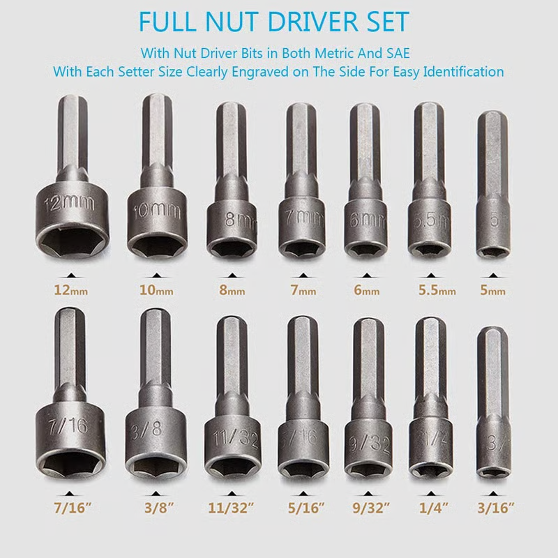 🔧Power Nut Driver 14 Pcs Set