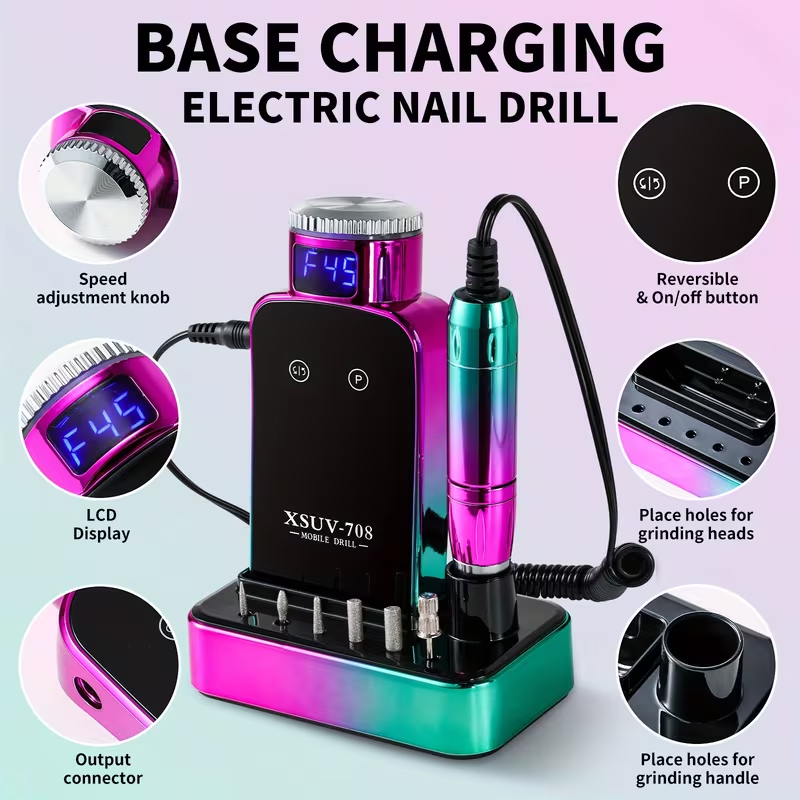 💅 Electric Nail Drill Machine – प्रोफेशनल नेल आर्टको लागि! 💅