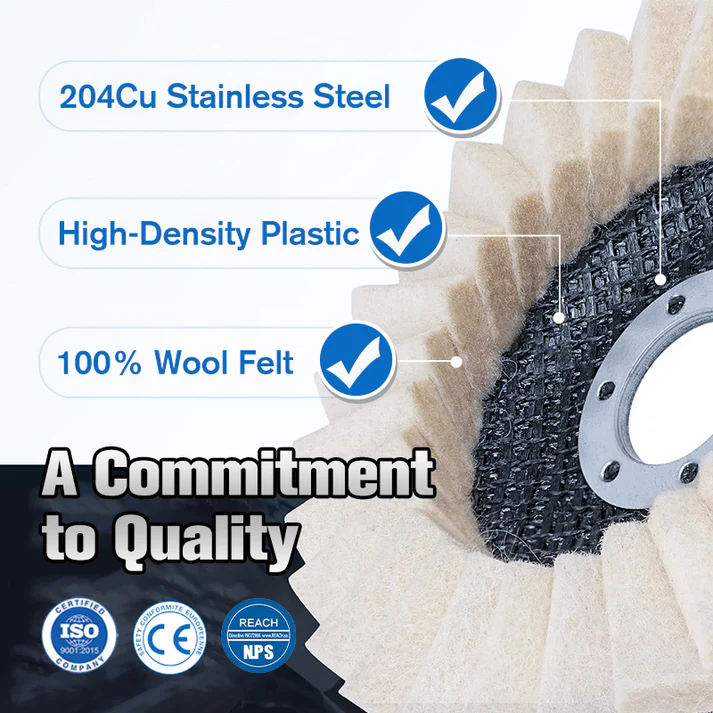 Wool Felt Flap Polishing Disc（50% OFF）