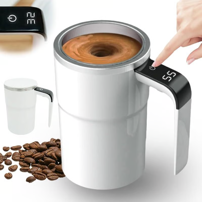 ☕✨ LCD तापक्रम देखाउने इलेक्ट्रिक कफी मग ✨☕