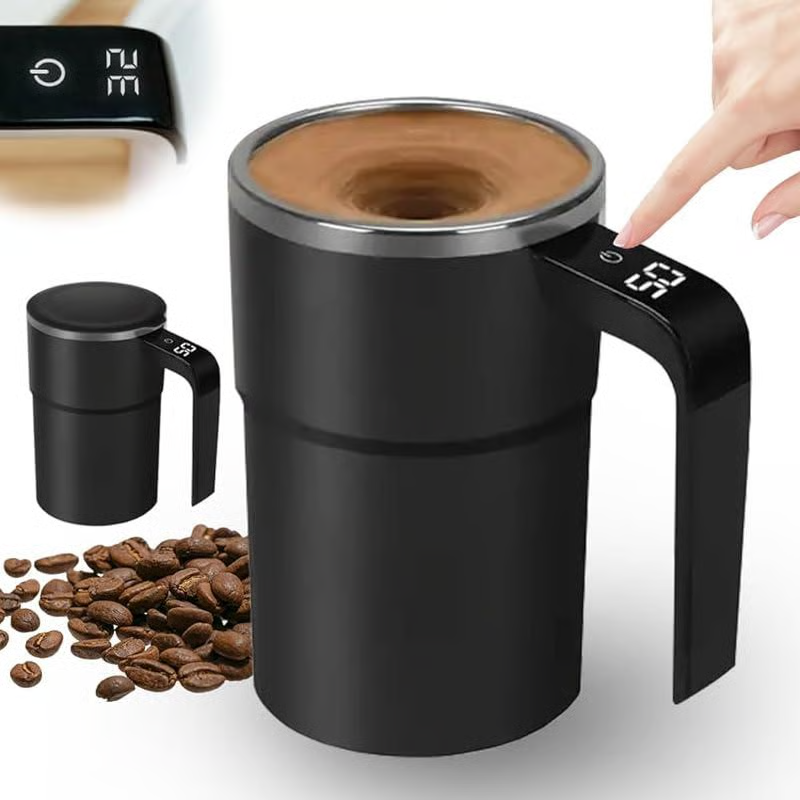 ☕✨ LCD तापक्रम देखाउने इलेक्ट्रिक कफी मग ✨☕
