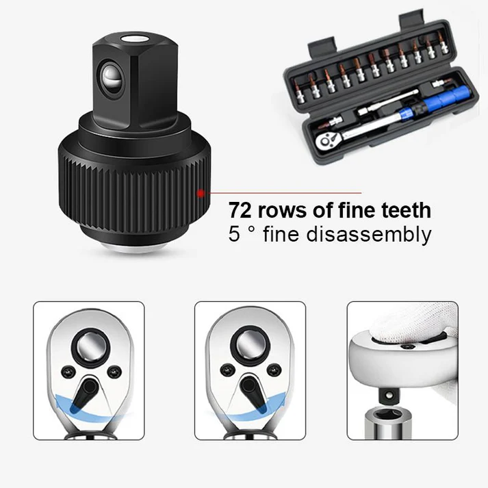 16pcs Preset Torque Wrench Kit – Free Shipping! 🔥