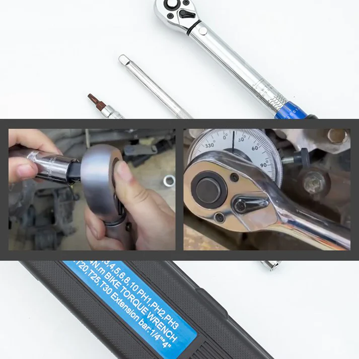 16pcs Preset Torque Wrench Kit – Free Shipping! 🔥