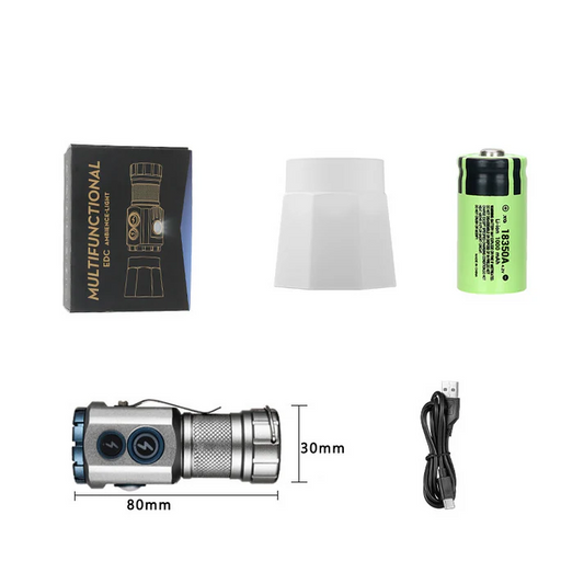 Multi-functional Portable Super Bright Flashlight