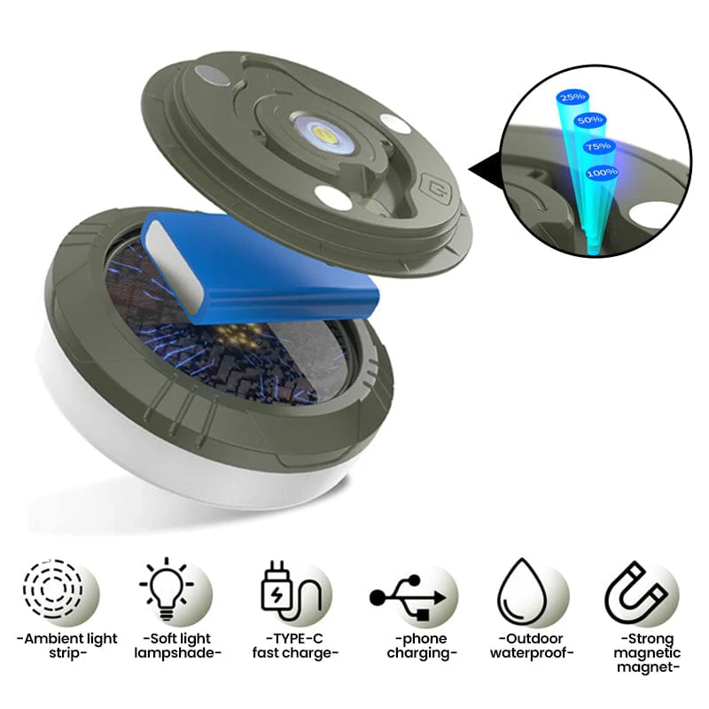 🌟 Outdoor Waterproof Portable Stowable String Light 🌟