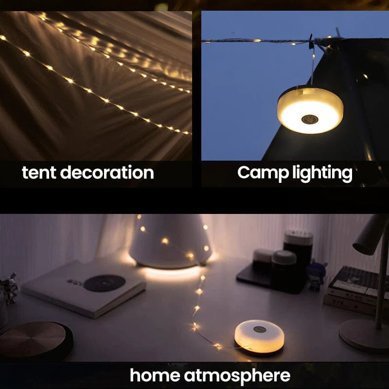 🌟 Outdoor Waterproof Portable Stowable String Light 🌟