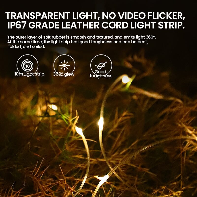 🌟 Outdoor Waterproof Portable Stowable String Light 🌟