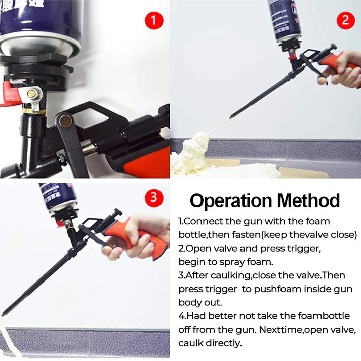 🔥 Foam Applicator Gun – सजिलो, सफा र प्रोफेशनल काम! 🔧