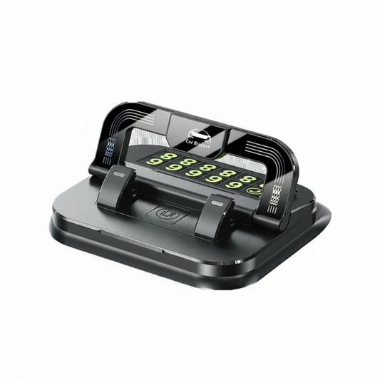 Car Dashboard Phone Holder with Parking Number