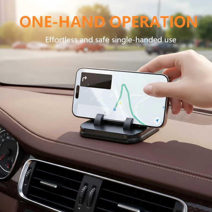 Car Dashboard Phone Holder with Parking Number