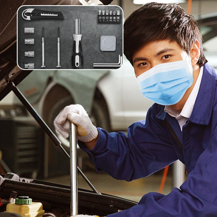 Household Multi-Tool Kit Flashlight Design