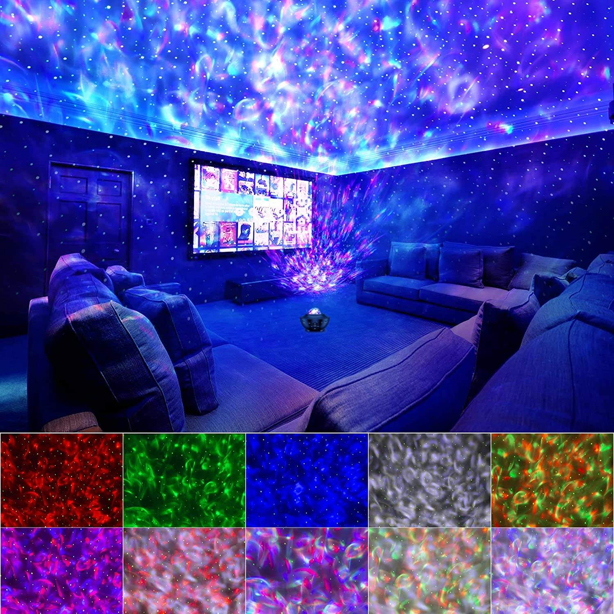 🌌✨ Smart Galaxy Interior Projector – आफ्नो कोठामा बनाउनुहोस् मनमोहक Galaxy वातावरण! 🌠🏠