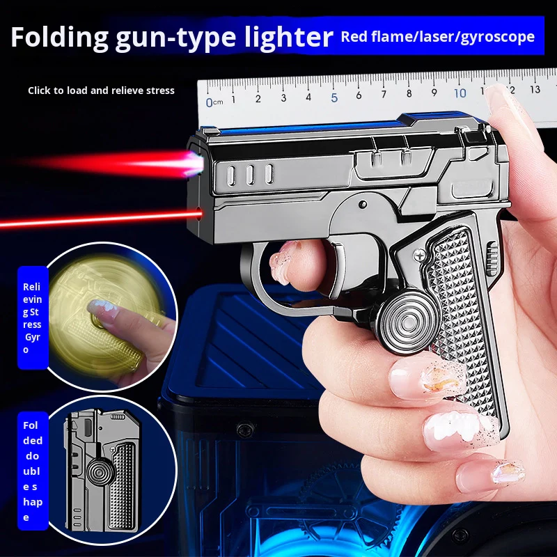 🔥 Multifunctional Folding Dual-Mode Gas Lighter | बहुउपयोगी स्मार्ट लाइटर