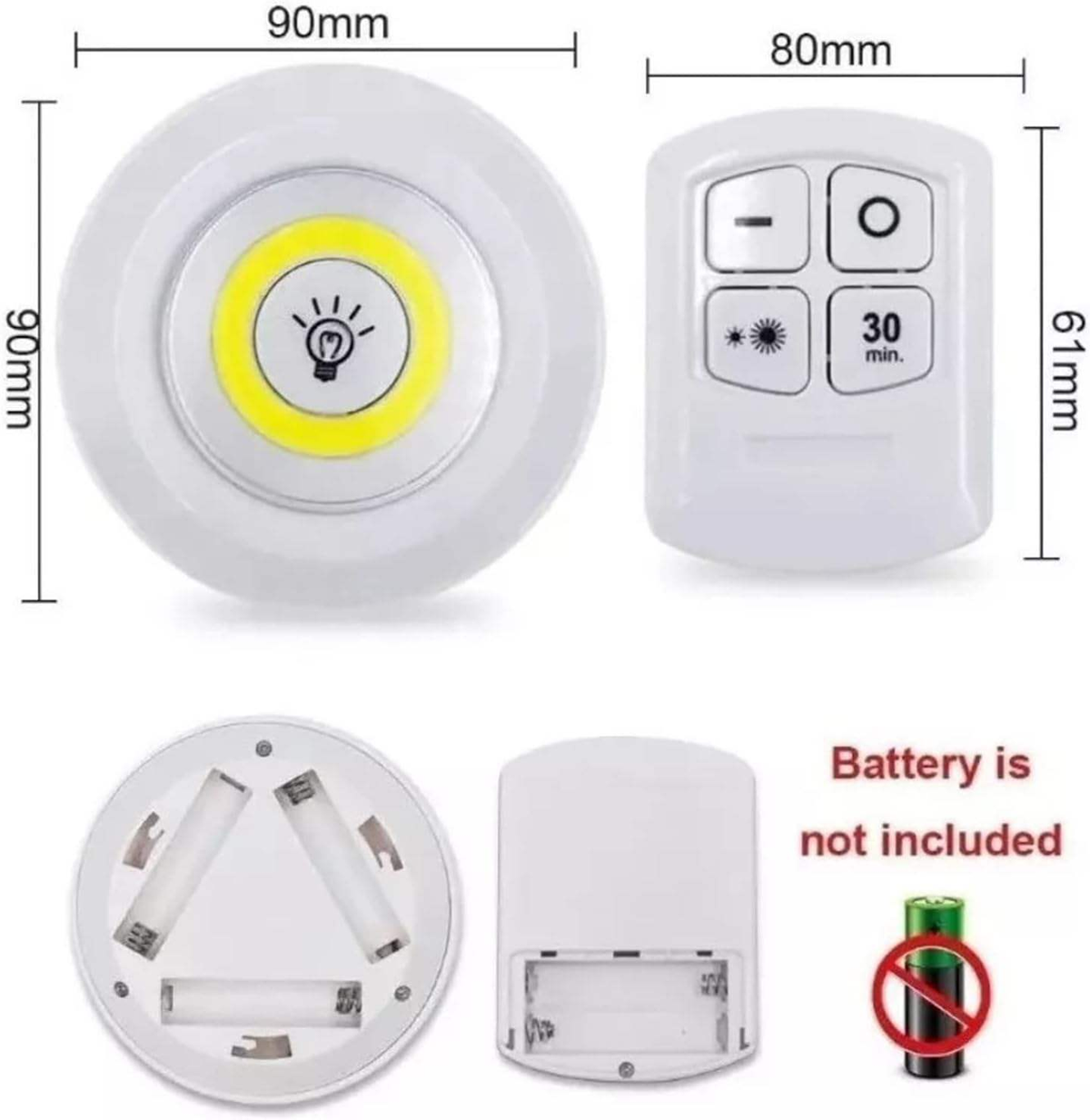💡✨ Mini Touch Night Light – Smart Lighting for Every Corner!