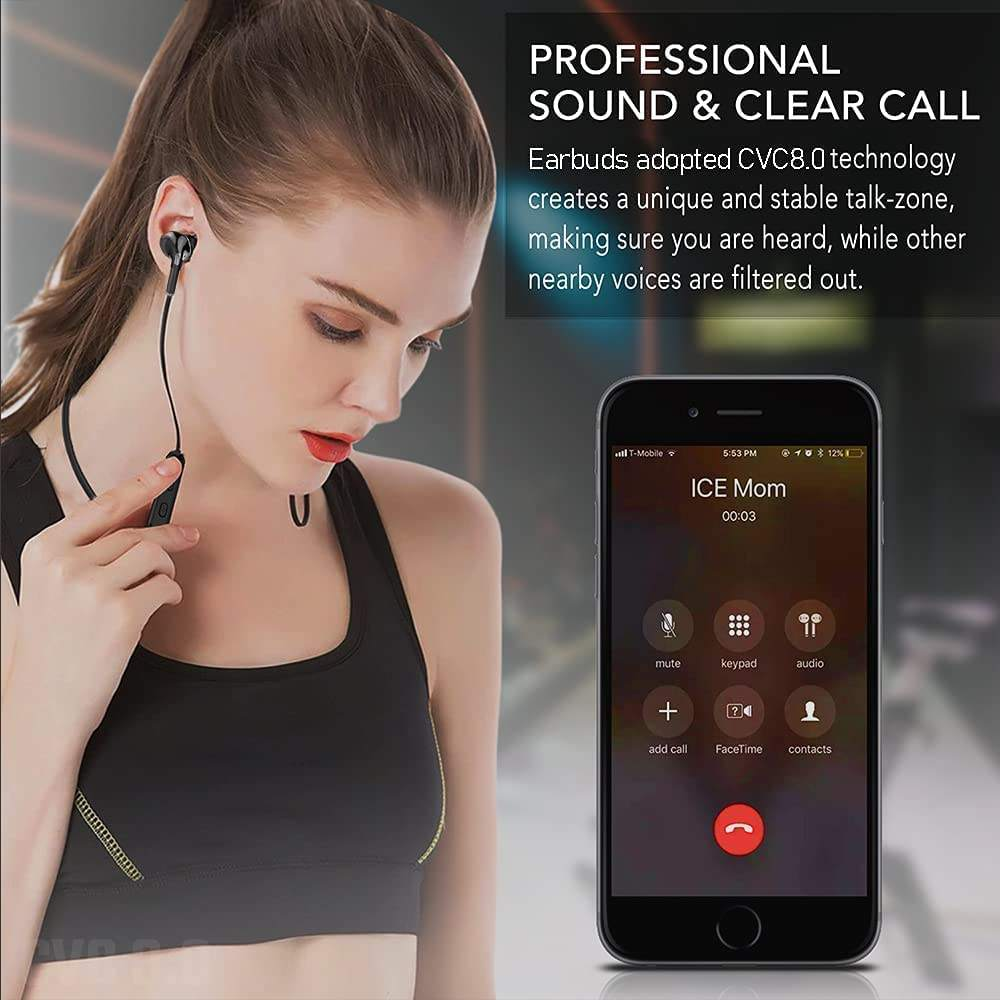 🎧🔥 Wireless Deep Bass Earbuds – Powerful Sound, Everyday Comfort! 🎶