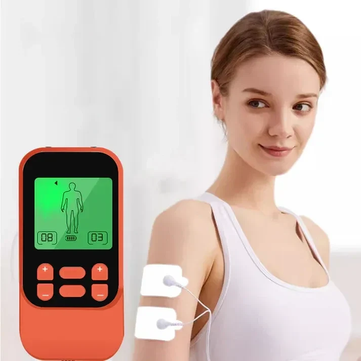 ⚡💪 पोर्टेबल Dual Channel TENS Muscle Stimulator