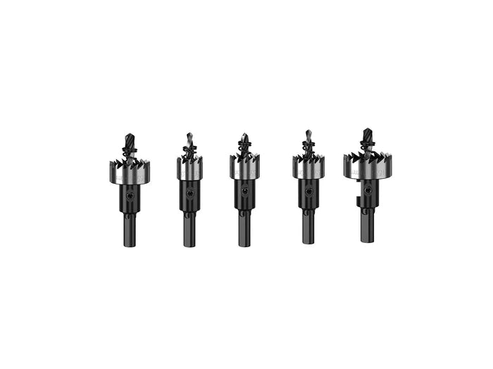 HIGH PERFORMANCE METAL HOLE DRILL SET (5 PIECES)