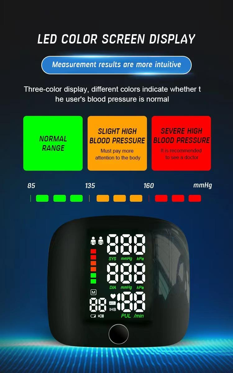 🩺✨ Digital Blood Pressure Monitor – Easy & Convenient Home Monitoring!