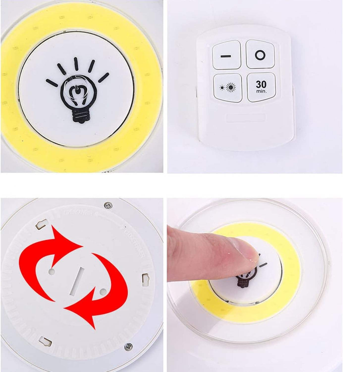 💡✨ Mini Touch Night Light – Smart Lighting for Every Corner!