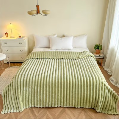 Popular thickened plush nap blanket