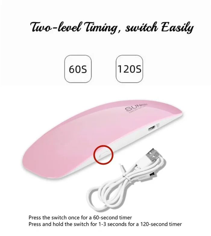 🔥Portable Gel Nail Lamp💅